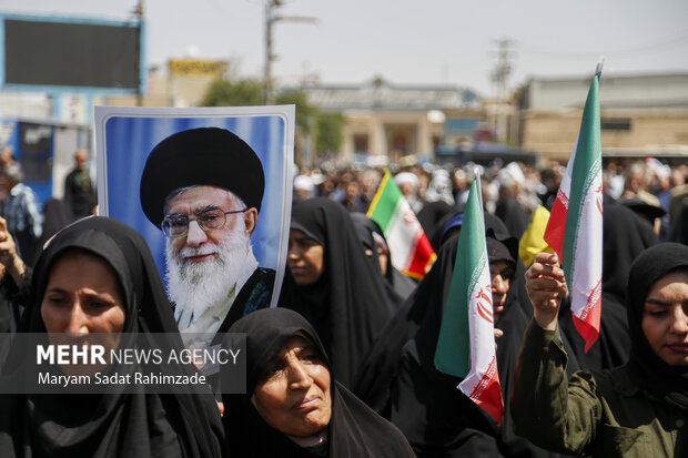 راهپیمایی «جمعه خشم و نصر» در شیراز