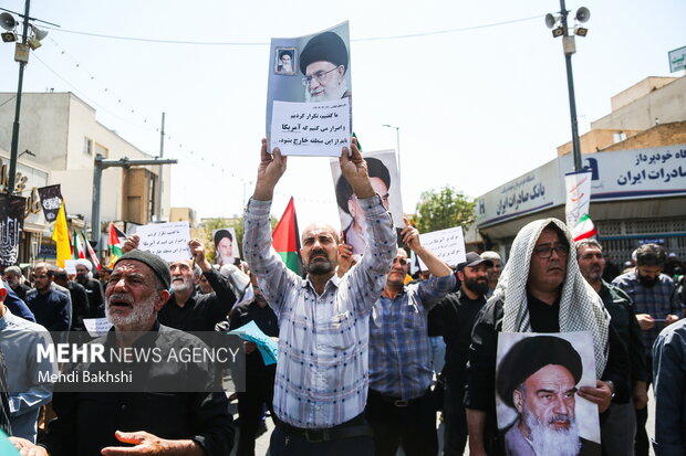 راهپیمایی جمعه خشم و نصر در قم