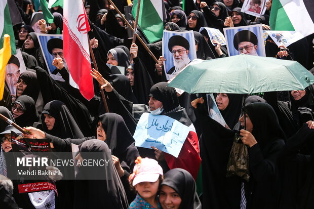 راهپیمایی جمعه خشم و نصر در قم