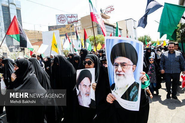 راهپیمایی جمعه خشم و نصر در قم