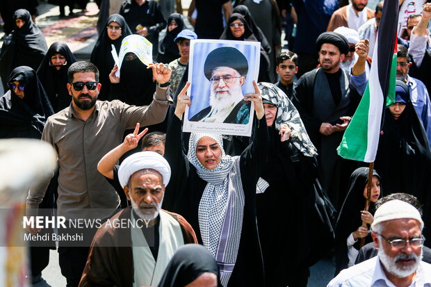 راهپیمایی جمعه خشم و نصر در قم