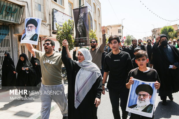 راهپیمایی جمعه خشم و نصر در قم