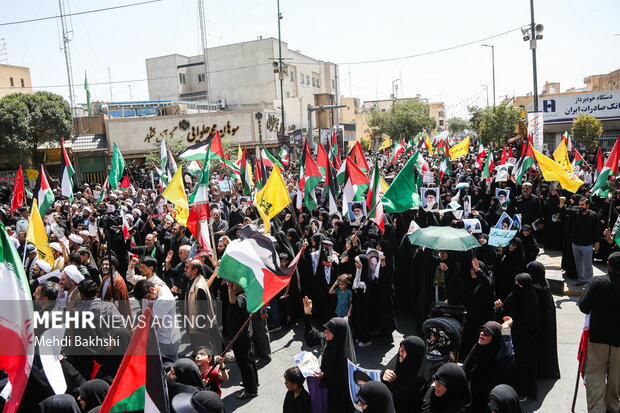 راهپیمایی جمعه خشم و نصر در قم