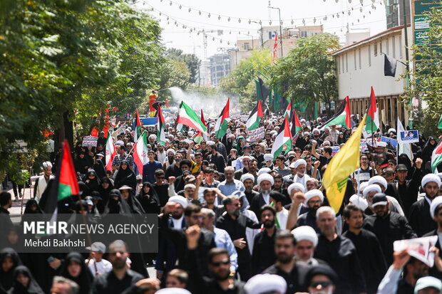 راهپیمایی جمعه خشم و نصر در قم