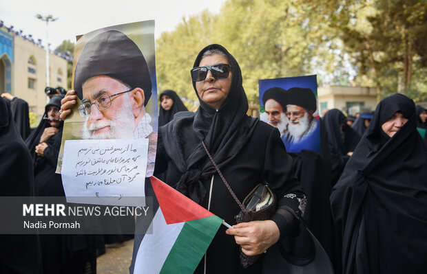 راهپیمایی «جمعه خشم و نصر» در نائین