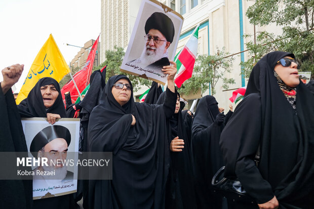 راهپیمایی «جمعه خشم و نصر» در مشهد