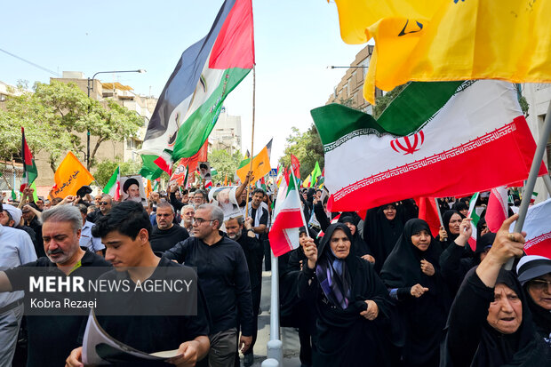 راهپیمایی «جمعه خشم و نصر» در مشهد