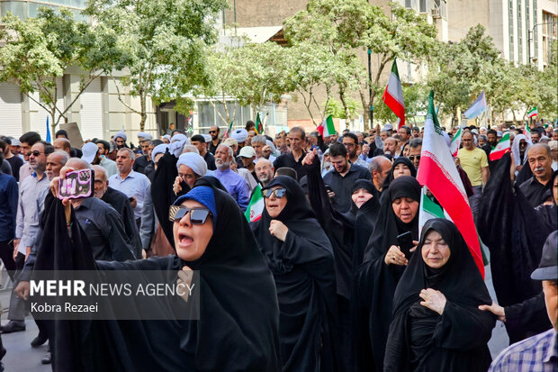 راهپیمایی «جمعه خشم و نصر» در مشهد