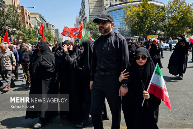 راهپیمایی «جمعه خشم و نصر» در مشهد