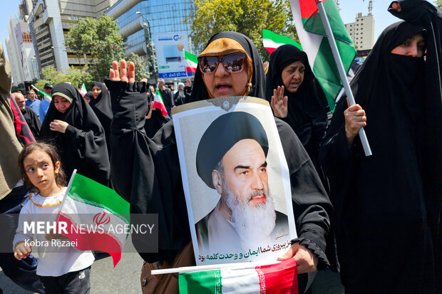 راهپیمایی «جمعه خشم و نصر» در مشهد