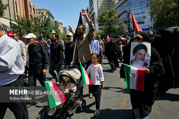 راهپیمایی «جمعه خشم و نصر» در مشهد