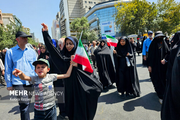 راهپیمایی «جمعه خشم و نصر» در مشهد