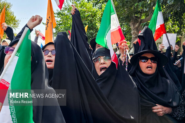 راهپیمایی «جمعه خشم و نصر» در مشهد