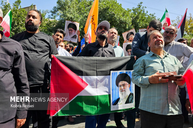 راهپیمایی «جمعه خشم و نصر» در مشهد