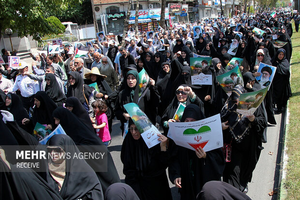 مسيرة "جمعة الغضب والنصر" في مشهد