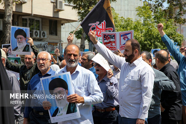 راهپیمایی «جمعه خشم و نصر» در رشت