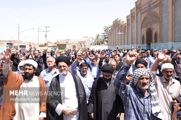جلوه هایی از راهپیمایی جمعه خشم و نصر زاهدان