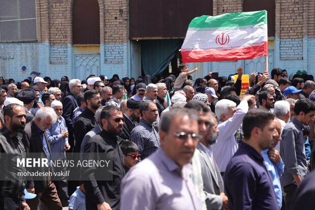 جلوه هایی از راهپیمایی جمعه خشم و نصر زاهدان