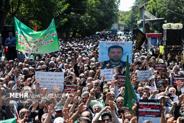راهپیمایی «جمعه خشم و نصر» در تبریز