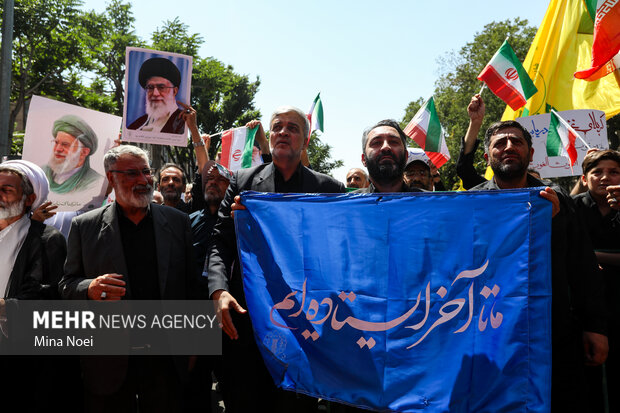 راهپیمایی «جمعه خشم و نصر» در تبریز