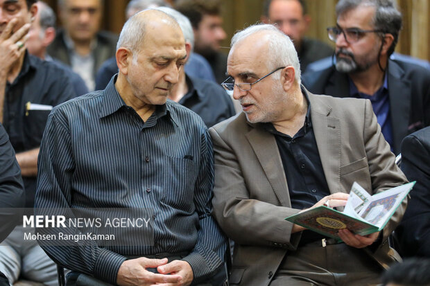 مراسم یادبود احمد توکلی