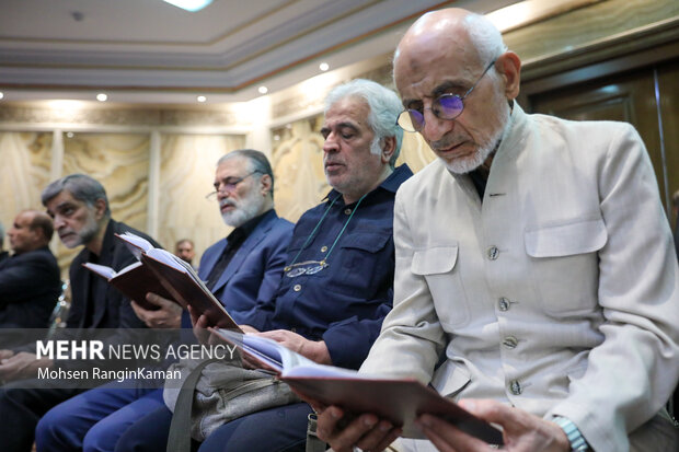 مراسم یادبود احمد توکلی
