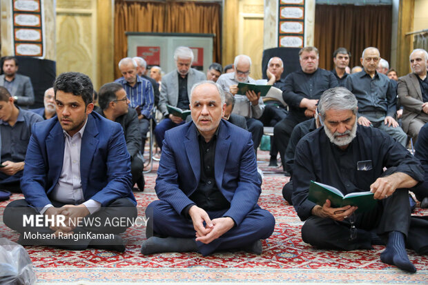 مراسم یادبود احمد توکلی