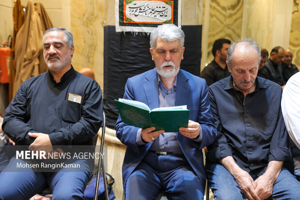 مراسم یادبود احمد توکلی
