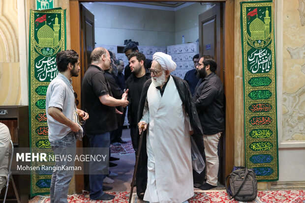 مراسم یادبود احمد توکلی