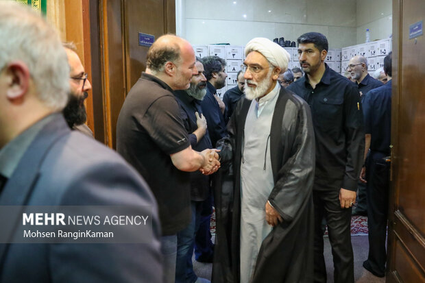 مراسم یادبود احمد توکلی
