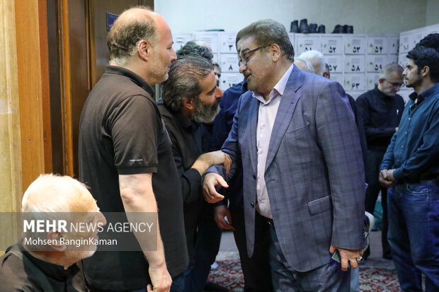 مراسم یادبود احمد توکلی