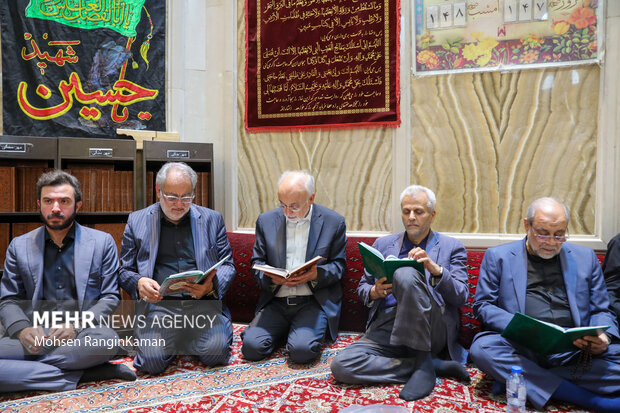 مراسم یادبود احمد توکلی