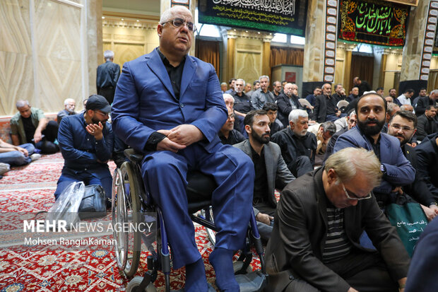 مراسم یادبود احمد توکلی
