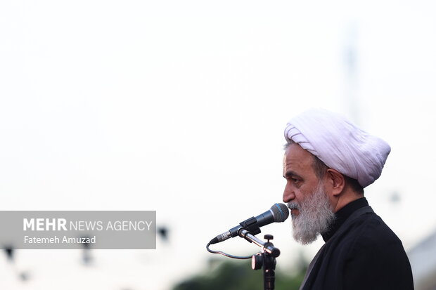 بزرگداشت چهلمین روز شهادت سرلشگر حاجی زاده در امامزاده حسن (ع)