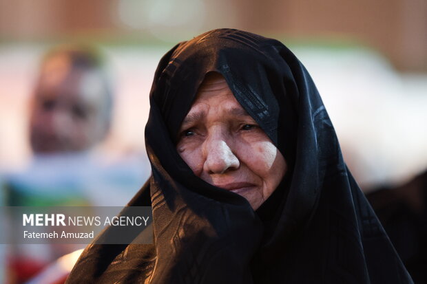 بزرگداشت چهلمین روز شهادت سرلشگر حاجی زاده در امامزاده حسن (ع)