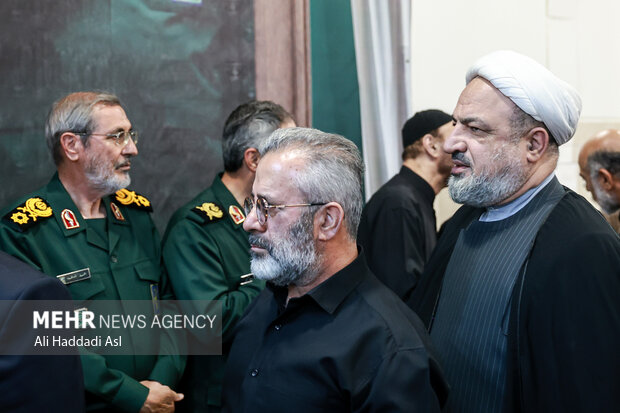 بزرگداشت چهلمین روز شهادت سردار سپهبد شهید حسین سلامی