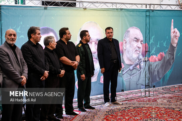 بزرگداشت چهلمین روز شهادت سردار سپهبد شهید حسین سلامی