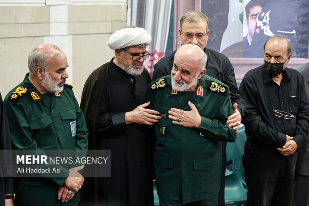 بزرگداشت چهلمین روز شهادت سردار سپهبد شهید حسین سلامی