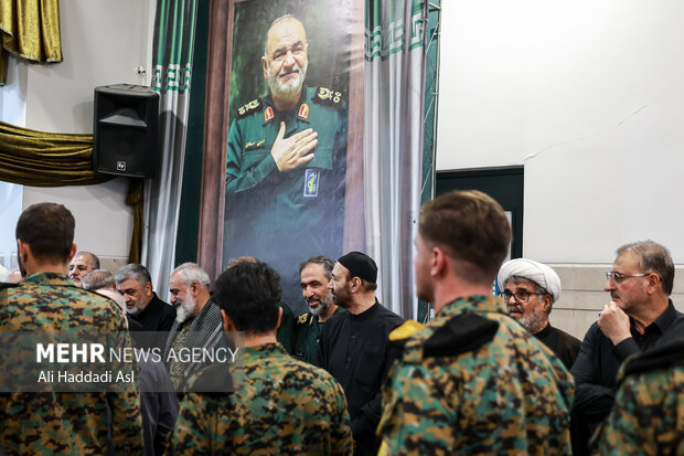 بزرگداشت چهلمین روز شهادت سردار سپهبد شهید حسین سلامی
