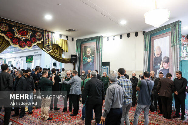 بزرگداشت چهلمین روز شهادت سردار سپهبد شهید حسین سلامی