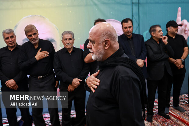 بزرگداشت چهلمین روز شهادت سردار سپهبد شهید حسین سلامی