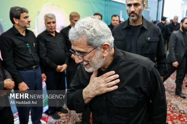 بزرگداشت چهلمین روز شهادت سردار سپهبد شهید حسین سلامی