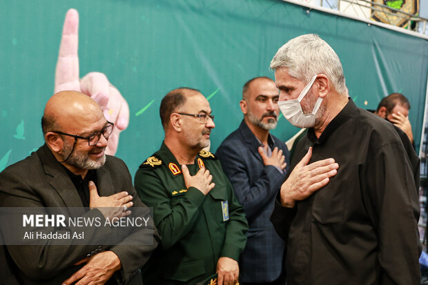 بزرگداشت چهلمین روز شهادت سردار سپهبد شهید حسین سلامی