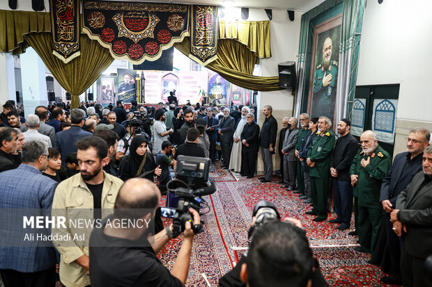 بزرگداشت چهلمین روز شهادت سردار سپهبد شهید حسین سلامی