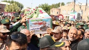 تصاویری از تشییع پیکر شهید سردار نارنجی در ارومیه