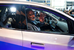 Unveiling ceremony of "Shahrzad Online Taxi" in Tehran
