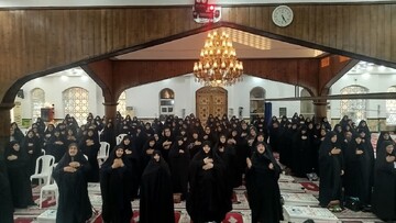 آیین عزاداری ماه صفر ویژه خواهران در آستانه اشرفیه