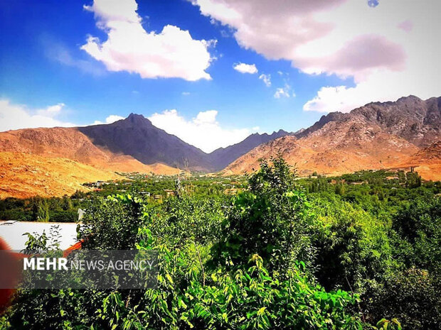 «ده بالا»؛ نگین سبز کویر در دامنه شیرکوه 3