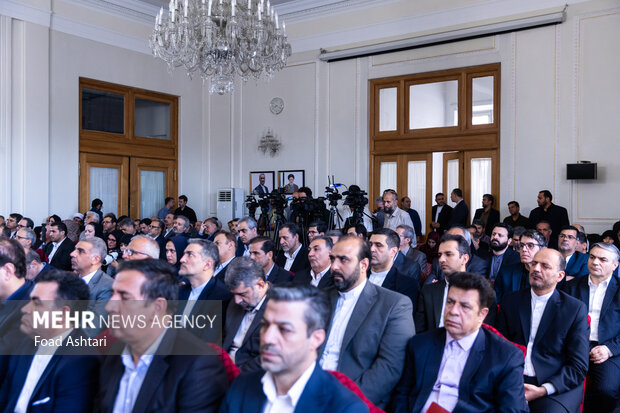 حضور رئیس جمهور در وزارت خارجه