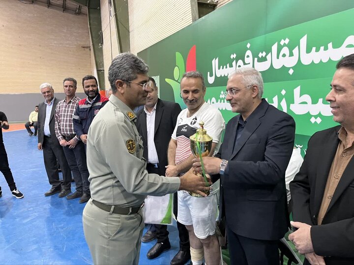 پایان رقابتهای فوتسال جام شهدای محیط زیست در شهرستان خواف